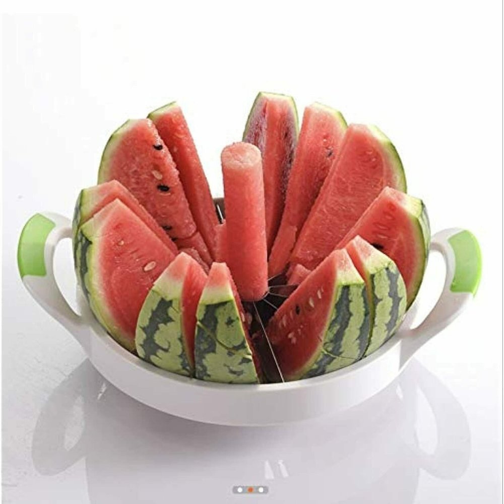 Watermelon Melon Cantaloupe Slicer Large White - Picture 5 of 9